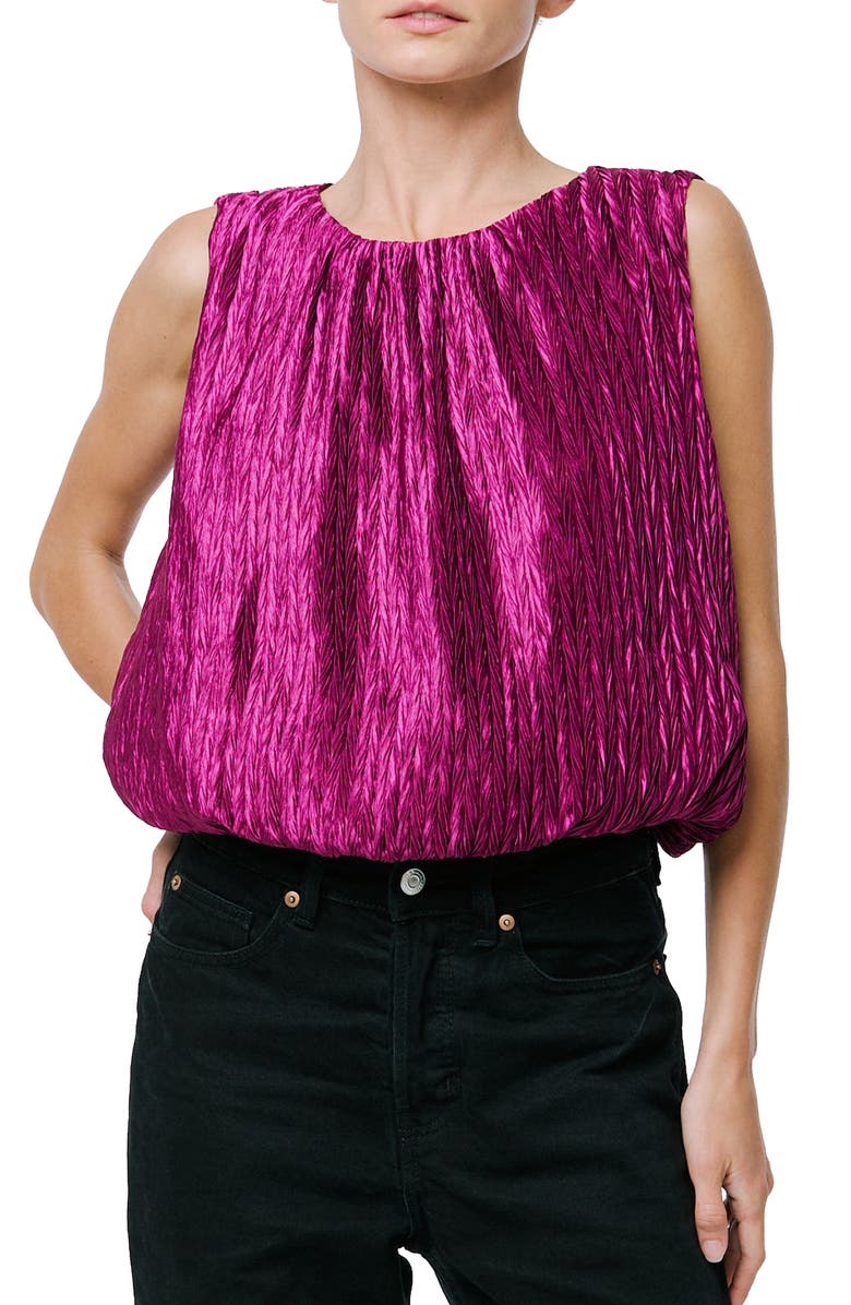 CIEBON Agnese Bubble Top, Alternate, color, Purple