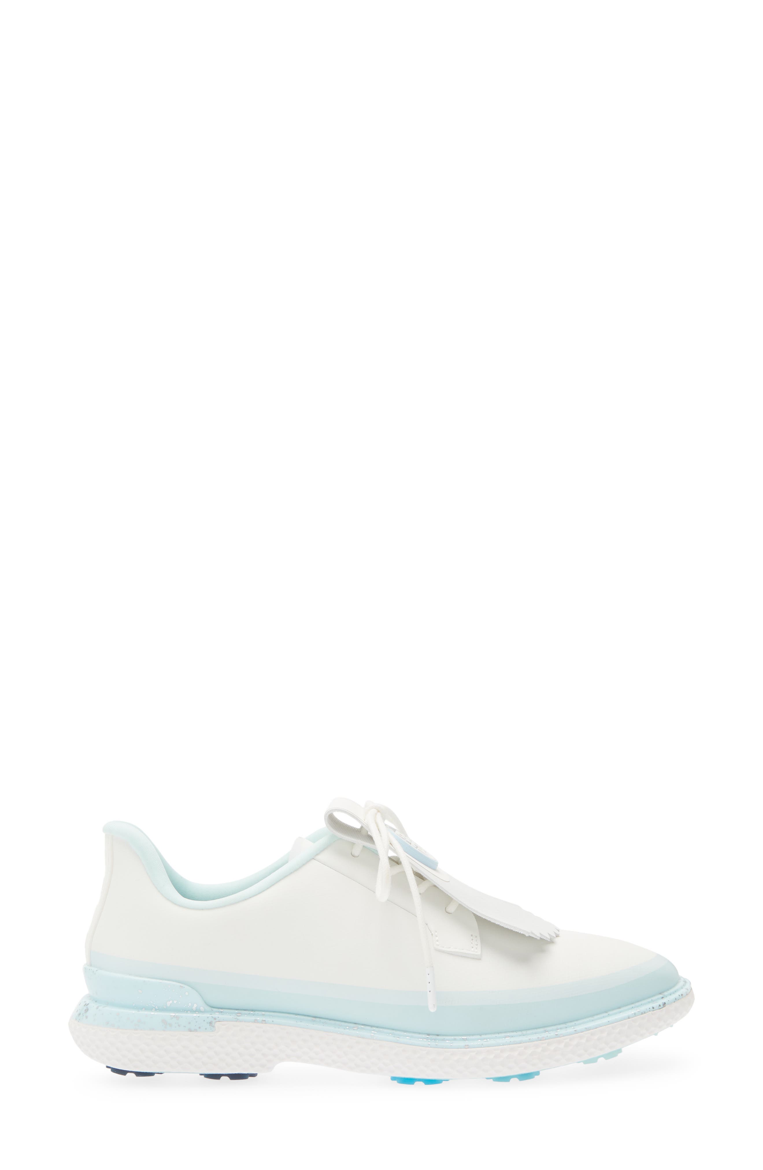 Gallivanter Tuxedo Stripe Golf Shoe, Alternate, color, SNOW / DAYBREAK