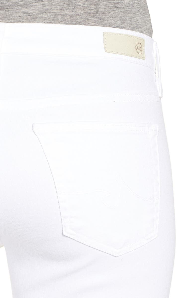 AG 'The Legging' Ankle Jeans, Alternate, color, Wht White