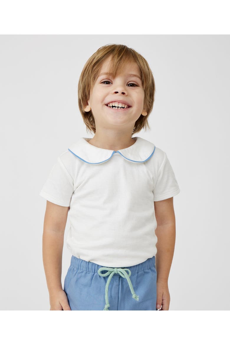 Pan One-piece, Alternate, color, blue
