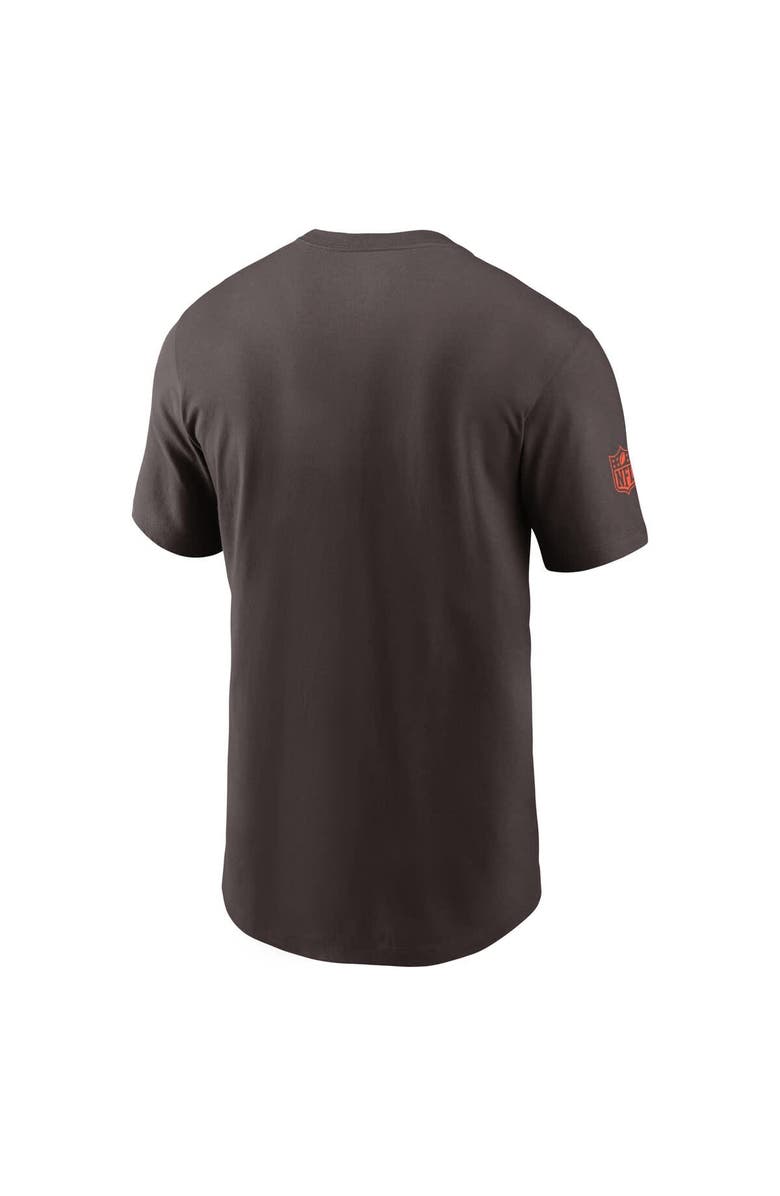 Nike Men's Nike Brown Cleveland Browns Sideline Performance T-Shirt, Alternate, color, Brown