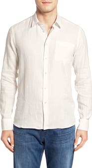Vilebrequin Men's Linen Solid Shirt
