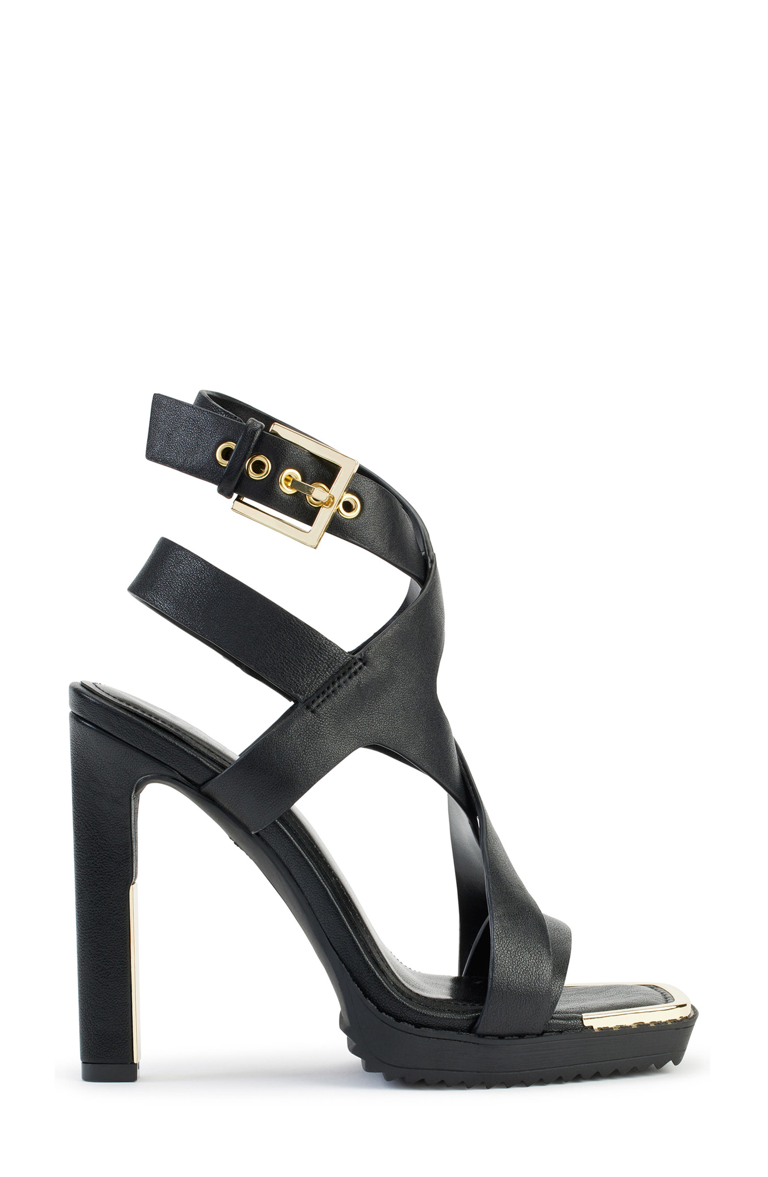 DKNY Mabel Sandal, Alternate, color, Black