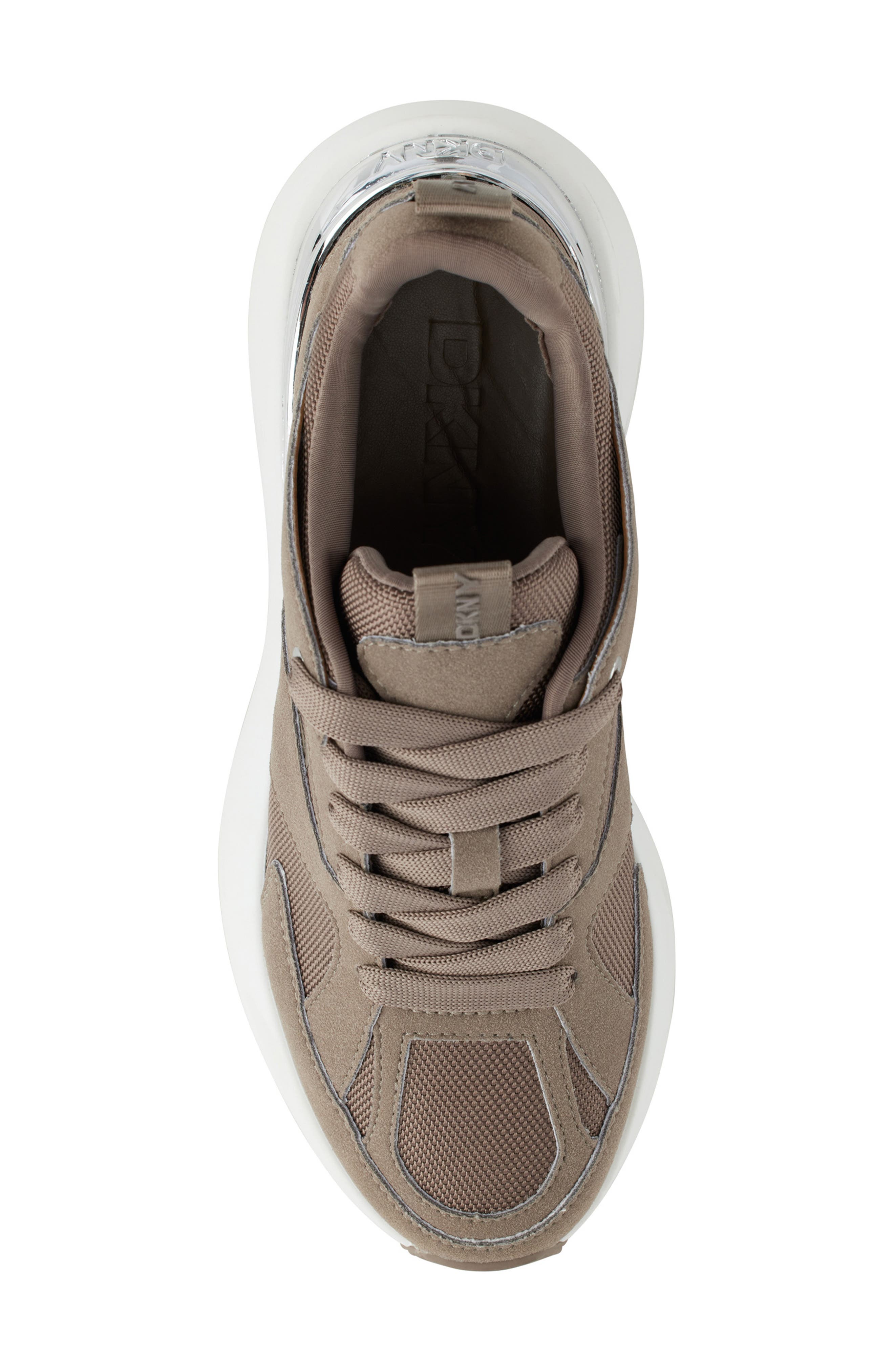 Zofi Wedge Sneaker, Alternate, color, ASH