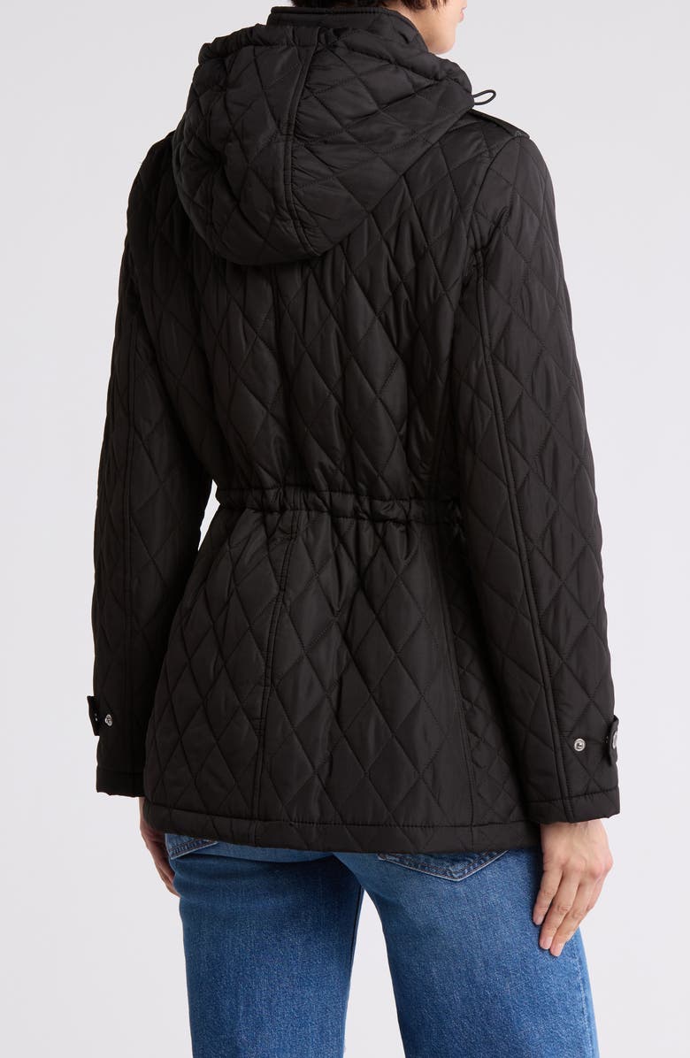 Michael Kors Diamond Quilt Anorak, Alternate, color, 