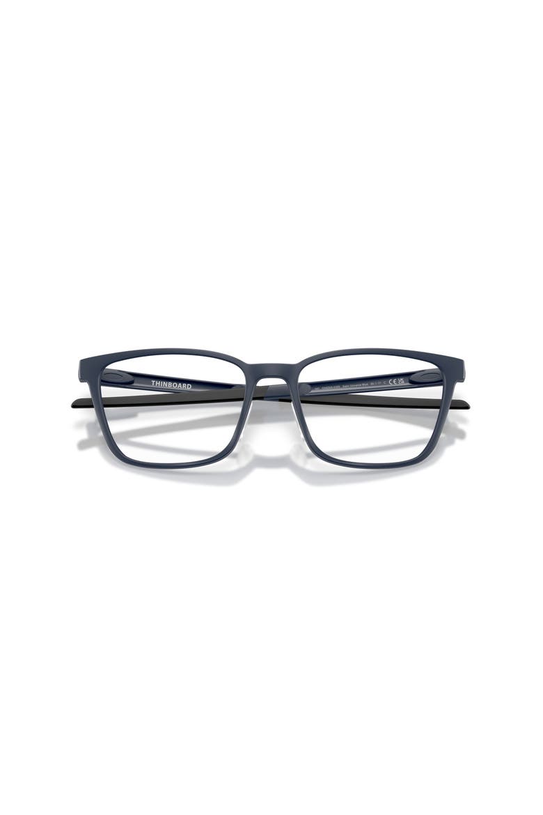53mm Rectangle optical glasses, Alternate, color, Blue