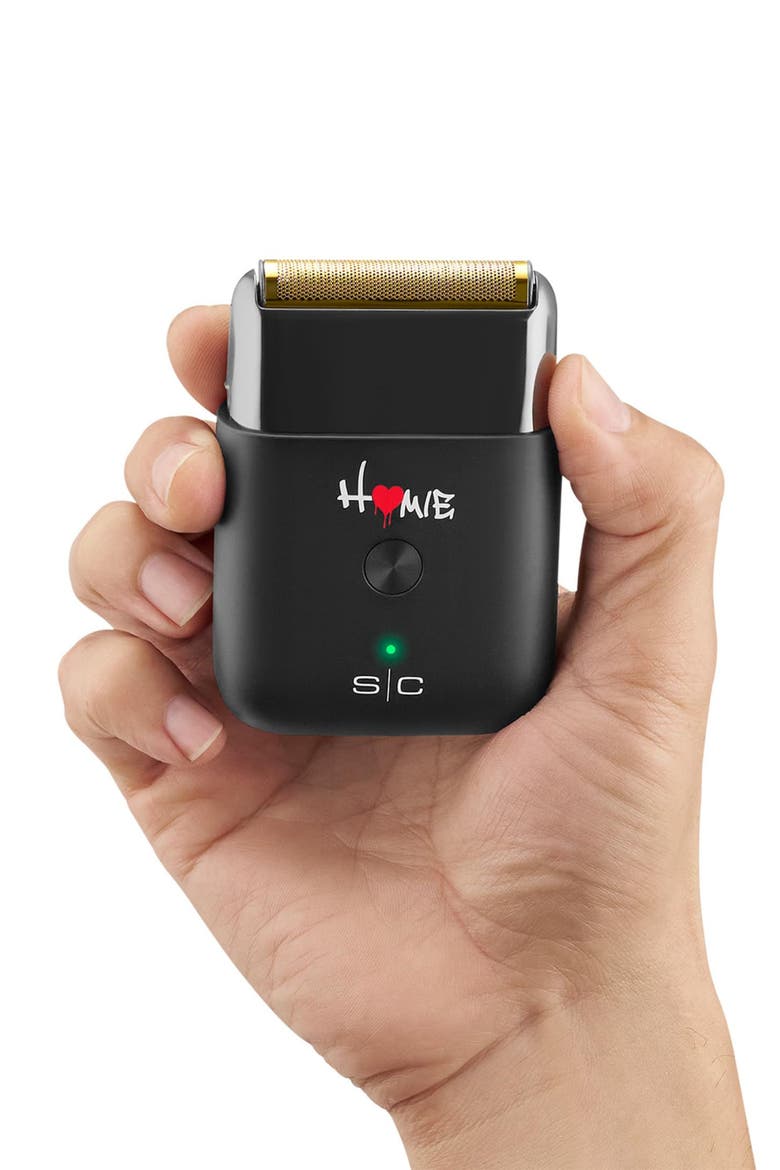 Homie Nano Gold Titanium Foil Shaver, Alternate, color, Black