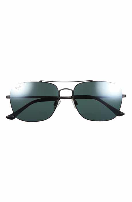 Lava Tube 57mm Polarized Pilot Sunglasses