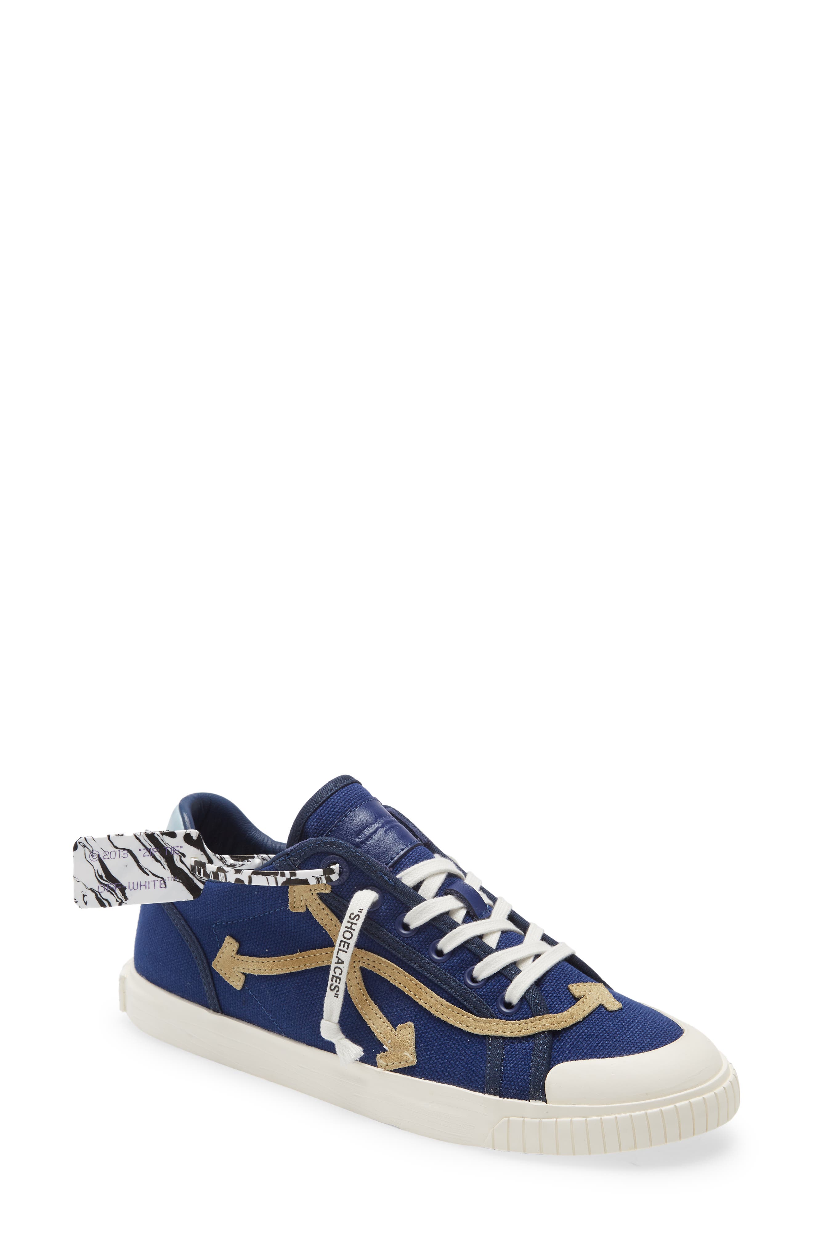 Vulcanized Low Top Sneaker, Main, color, BLUE