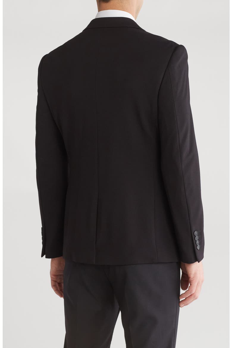 Slim Fit Sport Coat, Alternate, color, BLACK