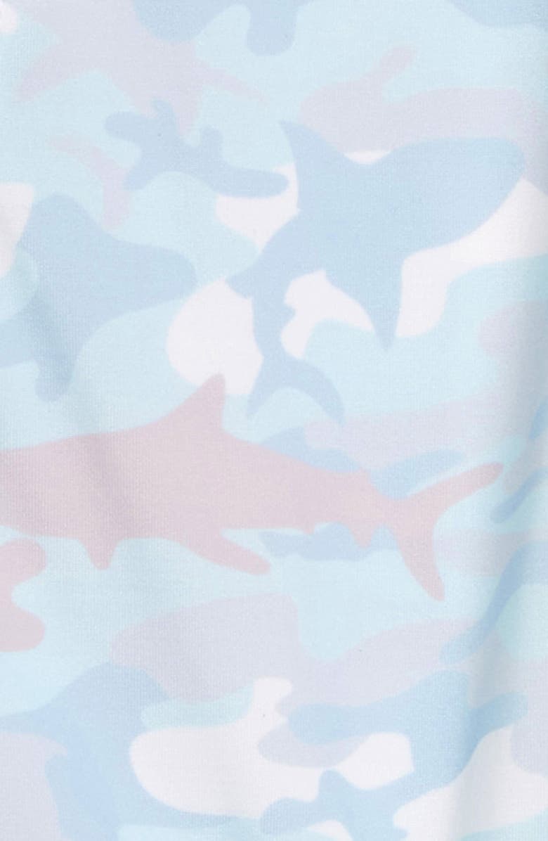 Coco Moon Kai Camouflage Long Sleeve One-Piece Rashguard Swimsuit, Alternate, color,