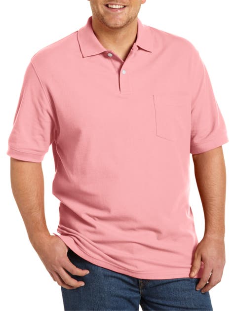 Big & Tall Pocket Piqué Polo Shirt