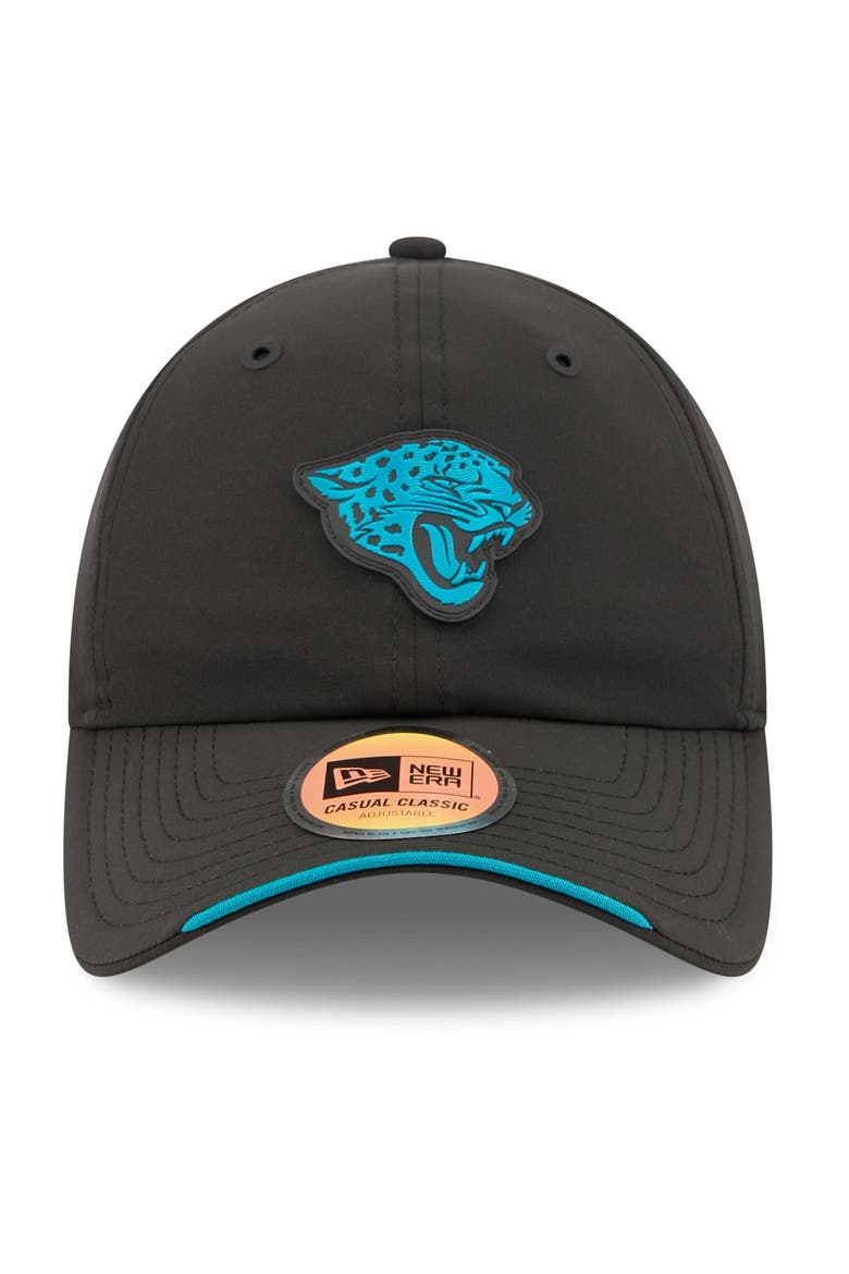 Men's New Era Black Jacksonville Jaguars 2026 Sideline Casual Classic Adjustable Hat, Alternate, color, Black