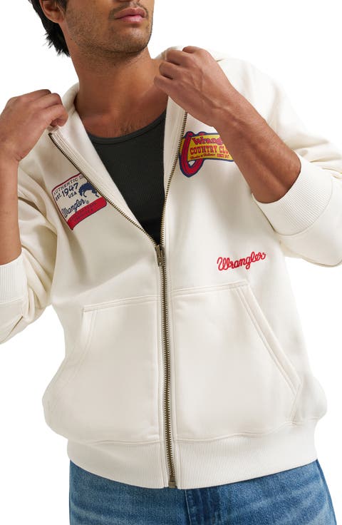 Graphic Full Zip Hoodie