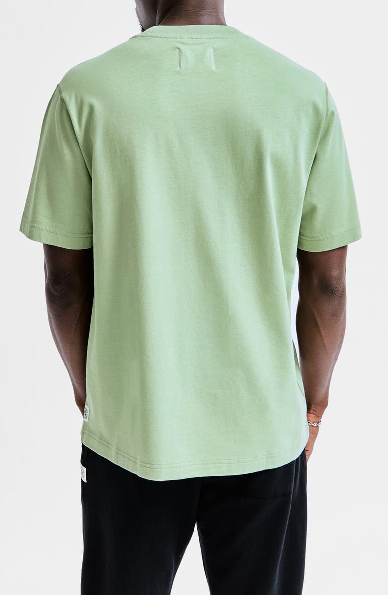 Reigning Champ Midweight Jersey T-Shirt, Alternate, color, Mineral Green