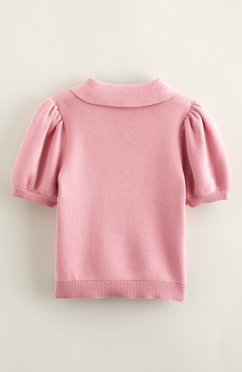 Nordstrom Kids' Puff Sleeve Sweater, Alternate, color, Pink Prince