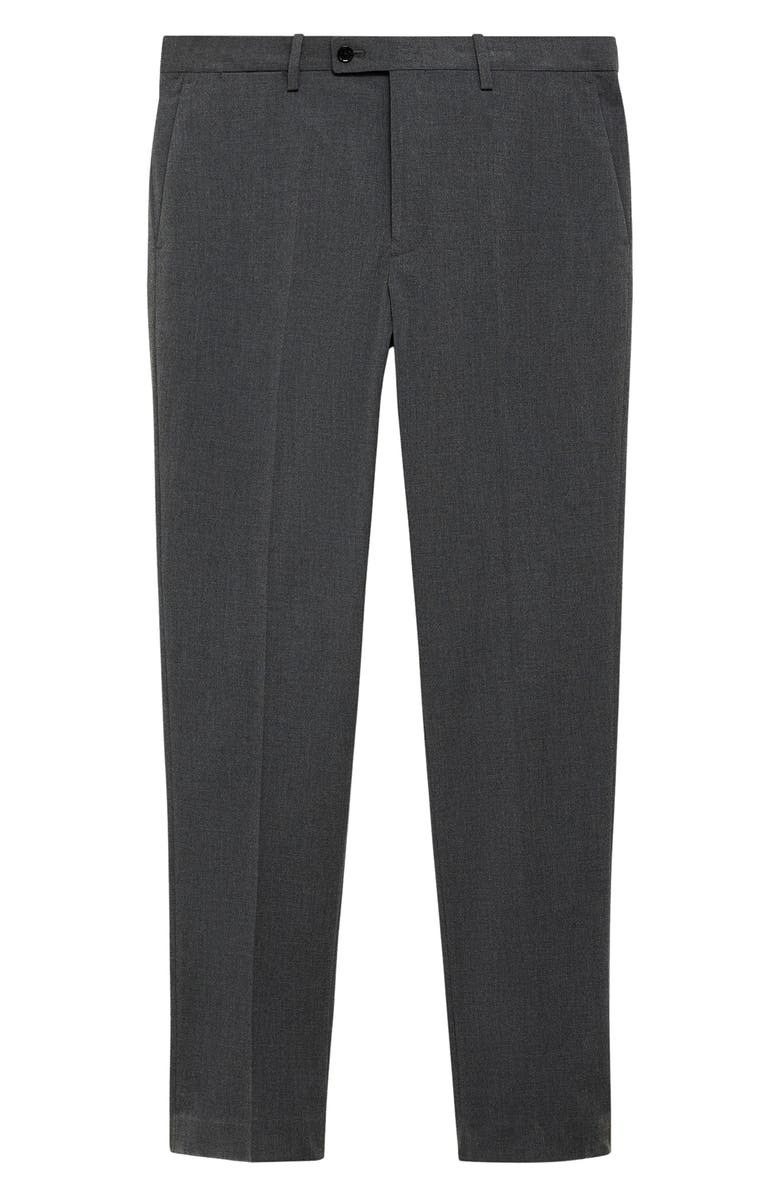 MANGO Microstructured Tailored Pants, Alternate, color, 