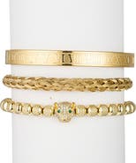 EYE CANDY LOS ANGELES Leopard Set of 3 Assorted Bracelets