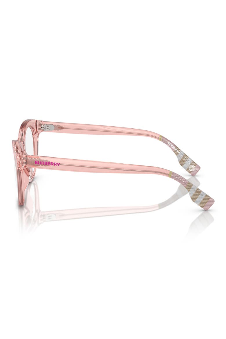 44mm Small Cat Eye Optical Glasses, Alternate, color, PINK / DEMO LENS