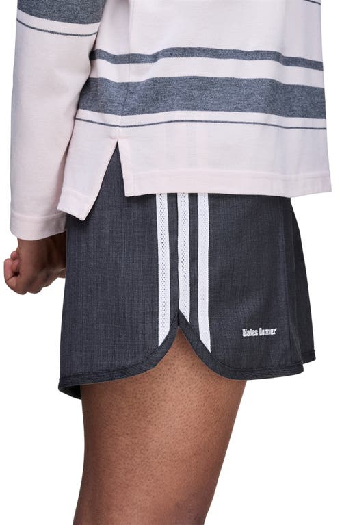 Adidas Originals Adidas X Wales Bonner Wool Blend Twill Shorts In Gray