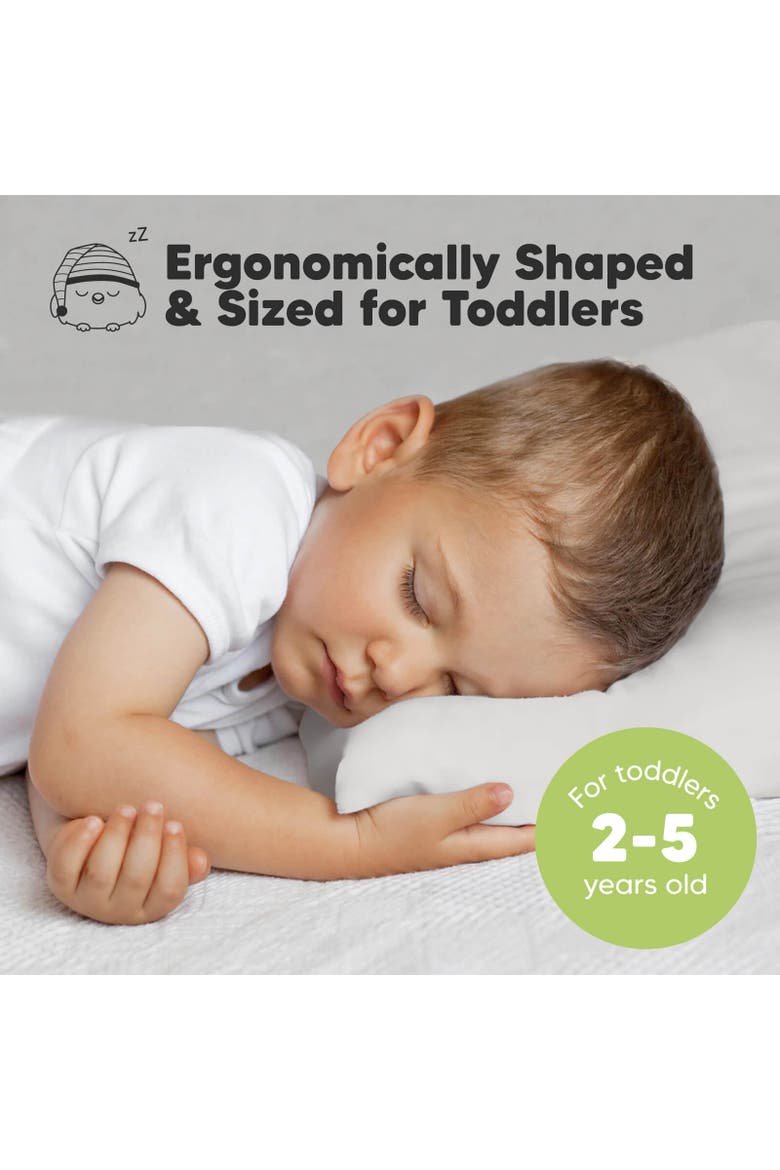 2-Pack Toddler Pillows, Alternate, color, Clay