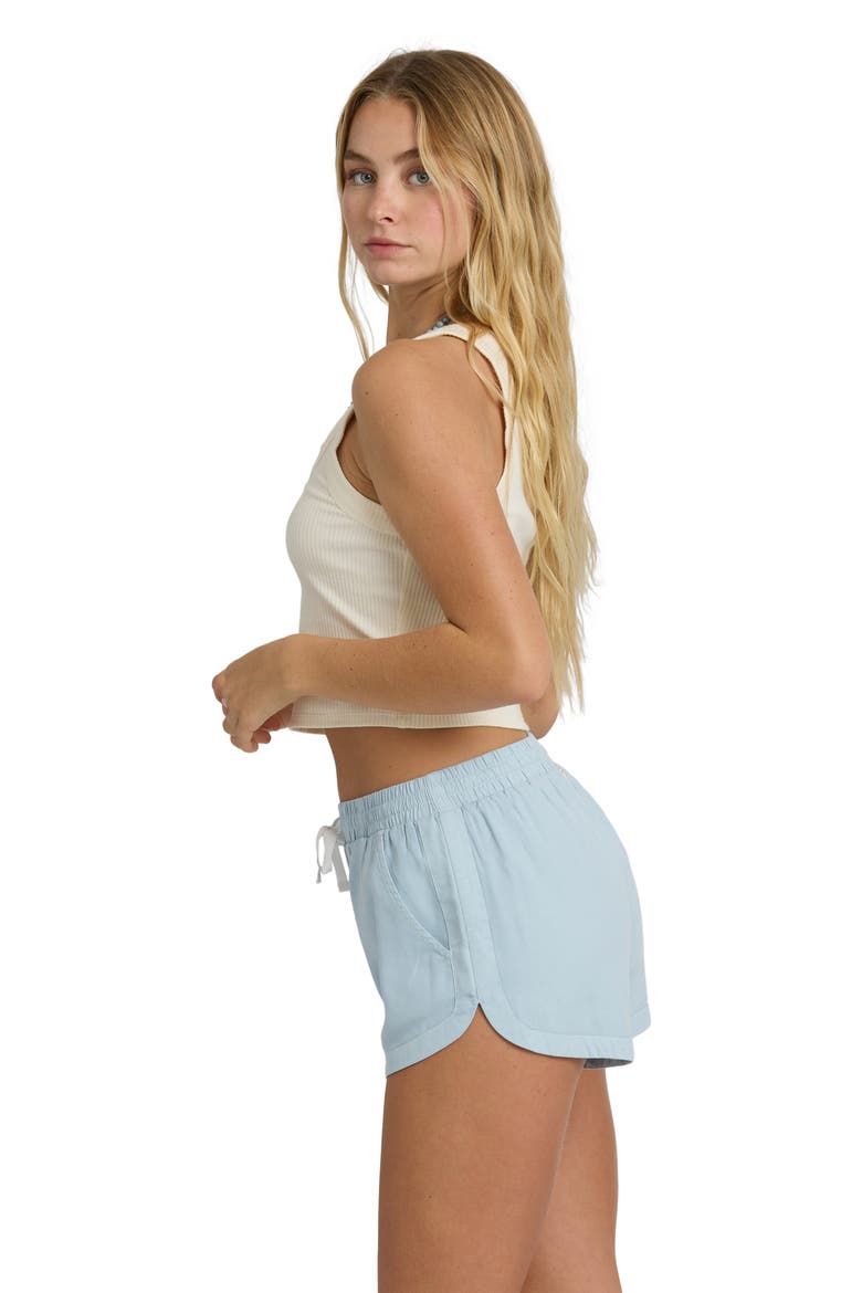 Road Trippin Drawstring Shorts, Alternate, color, WASHED CHAMBRAY