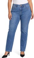 NYDJ Marilyn High Waist Straight Leg Jeans