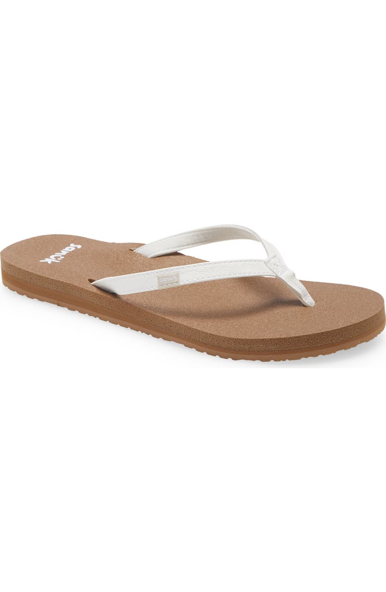 Sanuk 'Yoga Joy' Flip Flop, Main, color,