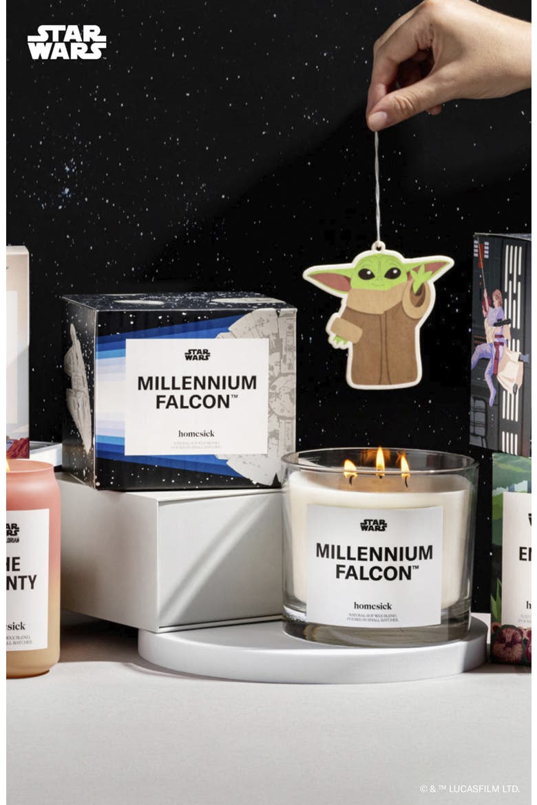 Star Wars Millennium Falcon 3-Wick Candle (Limited Edition), Alternate, color, NO COLOR