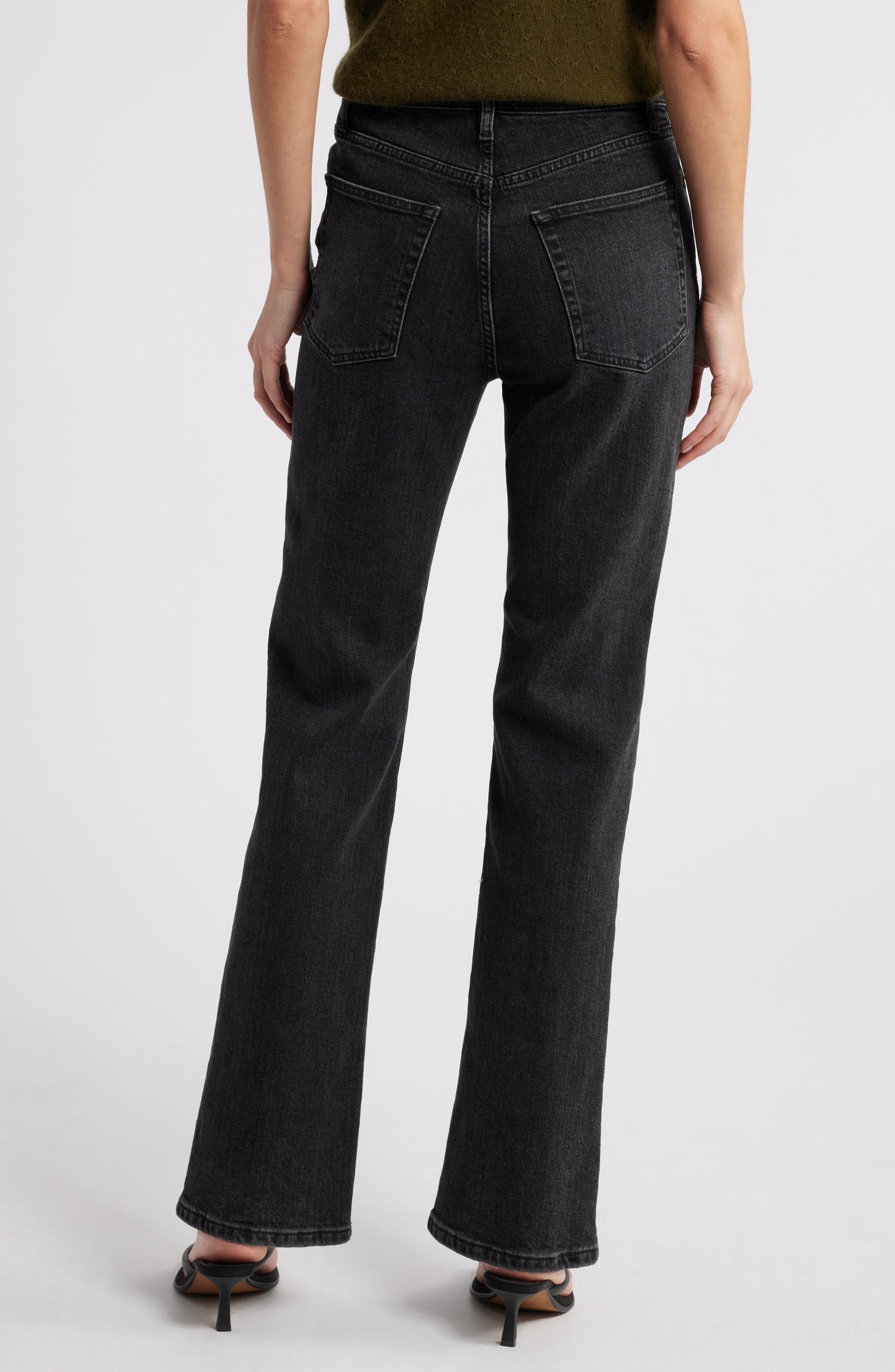 FRAME The Ruler High Waist Straight Leg Jeans | Nordstromrack