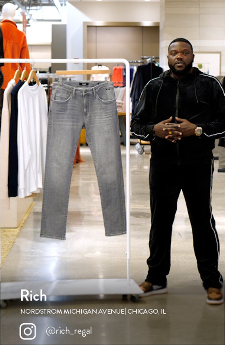 Marcus Slim Straight Leg Jeans, sales video thumbnail