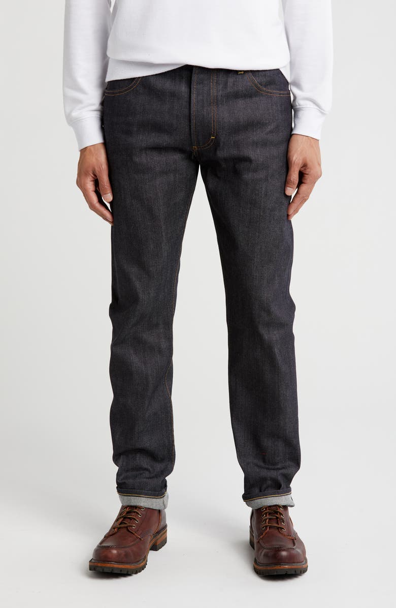 Lee 101 Rider Slim Fit Selvedge Jeans, Main, color,