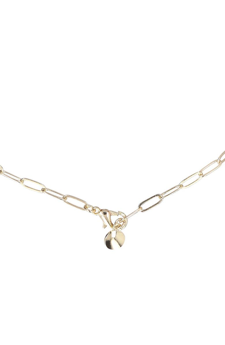 BaubleBar Women's BaubleBar San Francisco 49ers Helmet Charm Necklace, Alternate, color, 