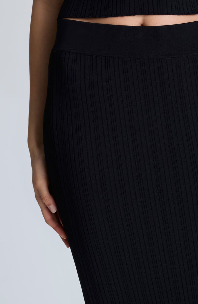Kenneth Cole Variegated Rib Maxi Skirt, Alternate, color,