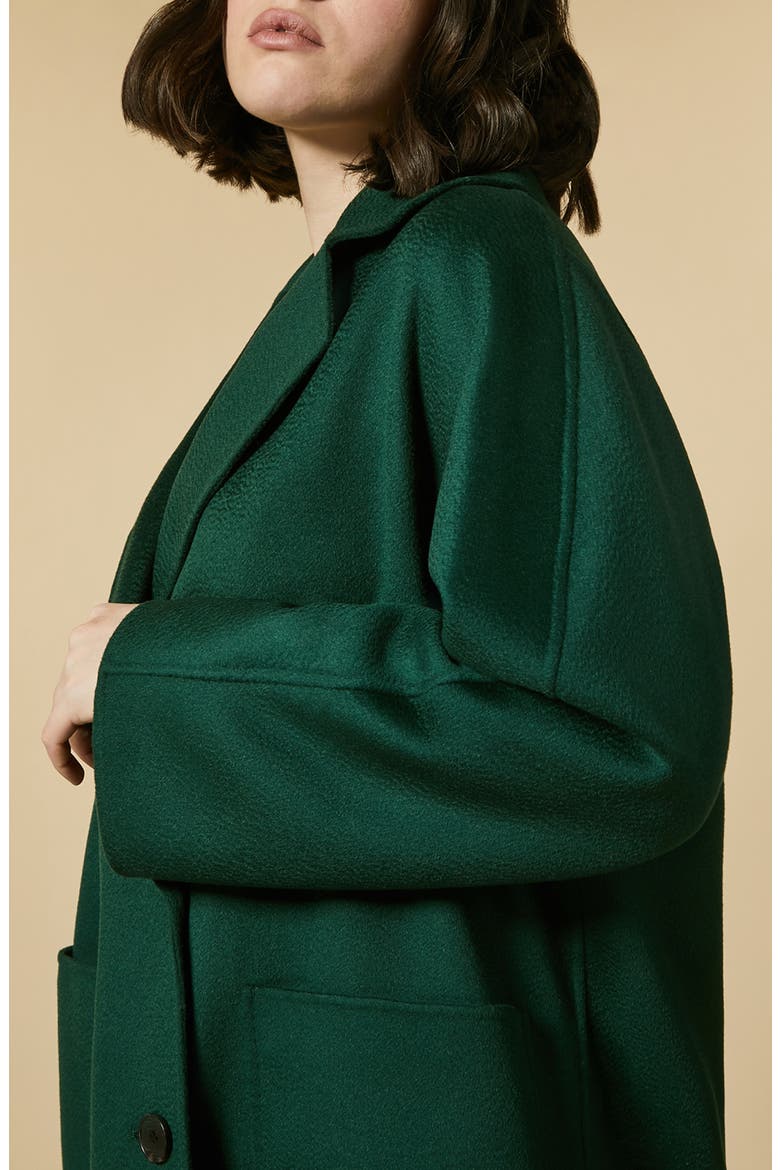 Tamburo Wool Coat, Alternate, color, BLUETTE