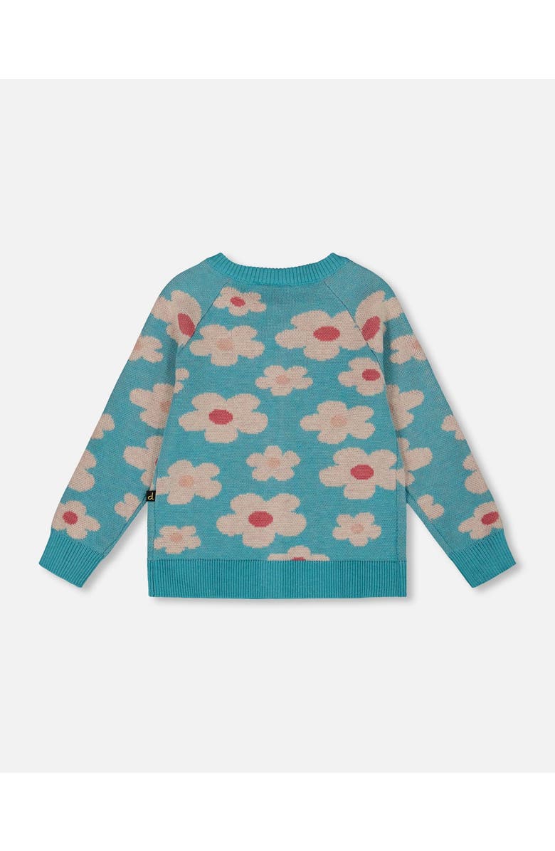 Deux par Deux Button Front Knitted Cardigan, Alternate, color,