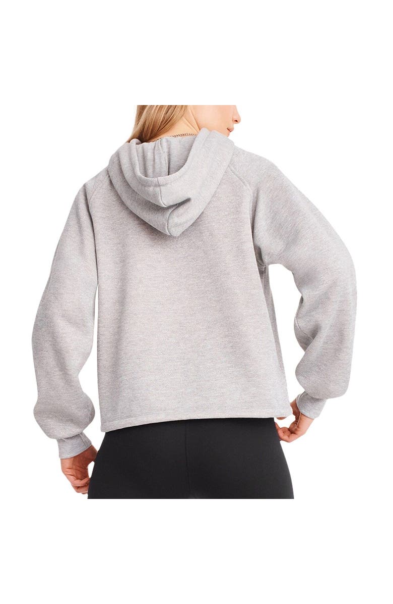 DKNY SPORT Women's DKNY Sport Heather Gray Chicago Bears Debbie Dolman Raglan Pullover Hoodie, Alternate, color, Heather Gray