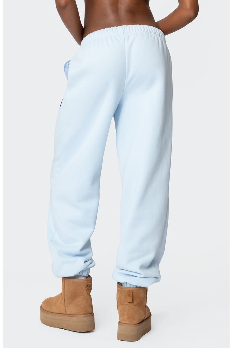 LA Love Relaxed Fit Sweatpants, Alternate, color, LIGHT-BLUE