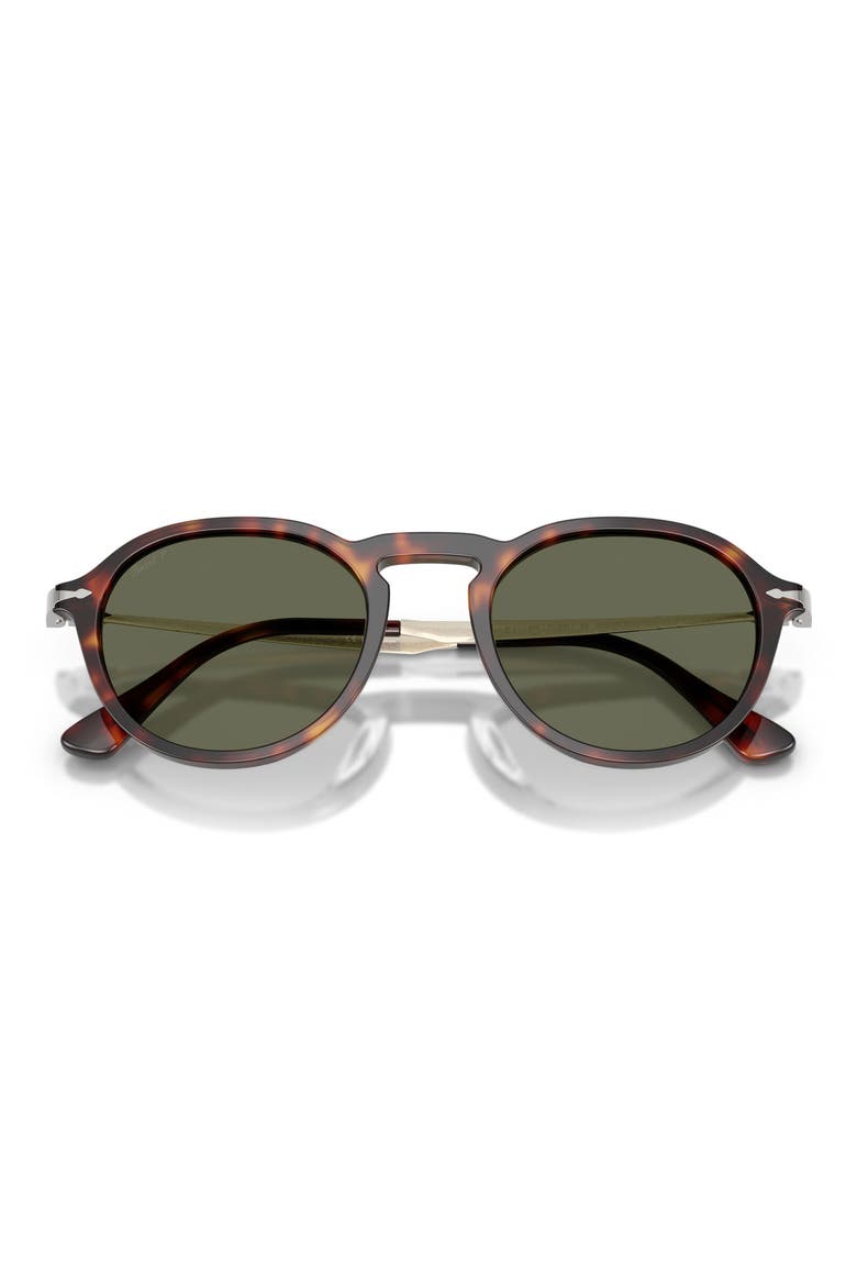 54mm Polarized Phantos Sunglasses, Alternate, color, HAVANA / POLAR GREEN