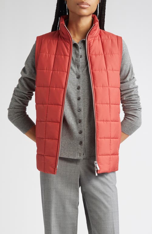 Lafayette 148 New York Reversible Quilted Vest In Multi
