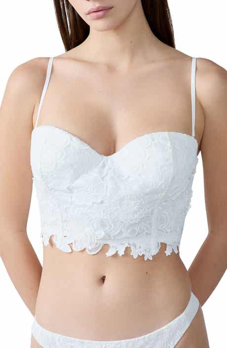 Promesse Embroidered Bustier