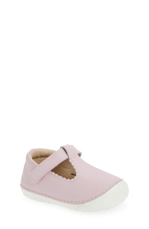 Pave T-Strap Sneaker (Baby, Walker & Toddler)