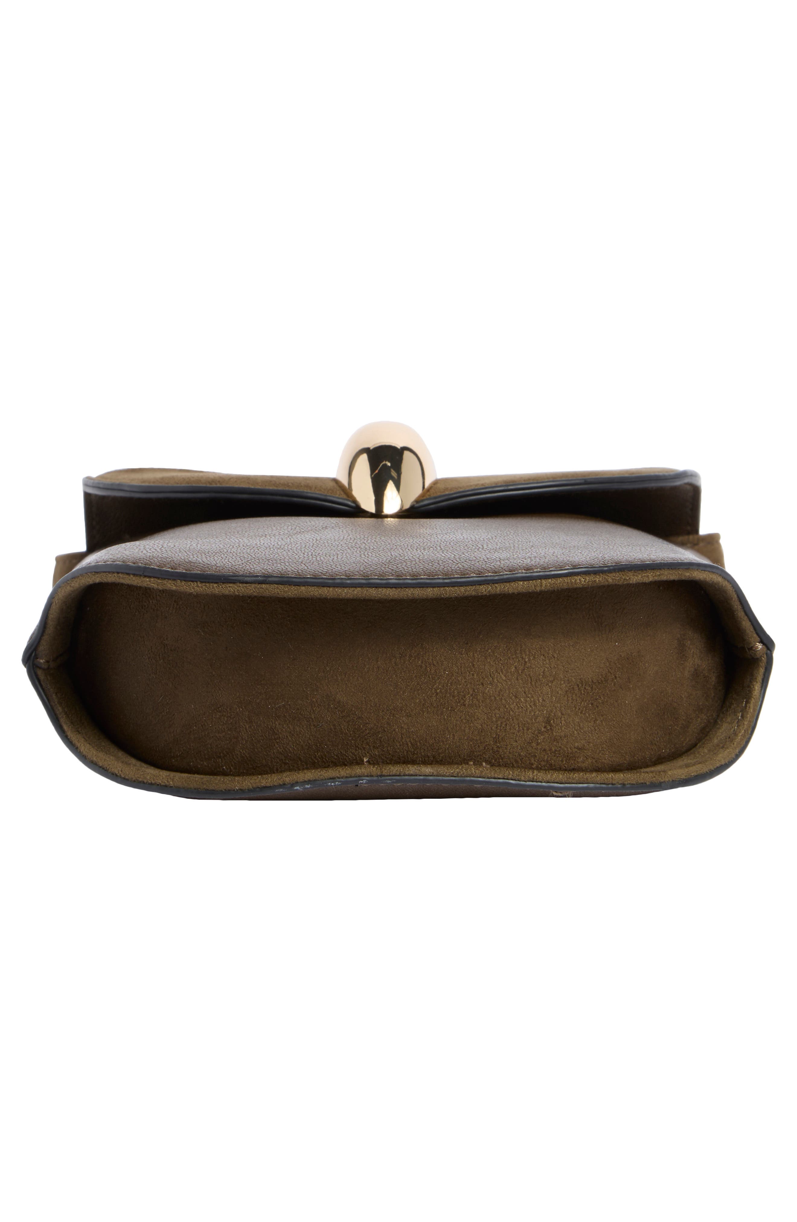 Perry Top Flap Phone Crossbody Bag, Alternate, color, OLIVE
