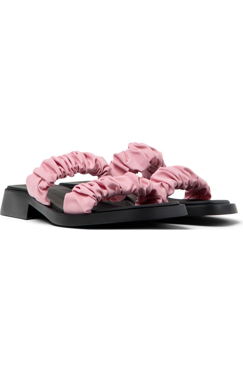 Camper Dana Slide Sandal, Main, color, Medium Pink