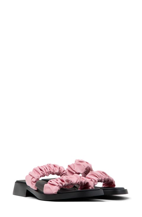 サンダル・ミュール CAMPER Barcelona Sandals - Camper - Synthetic - Pink Camper | Shoes | Barcelona Sandals Camper Synthetic Pink