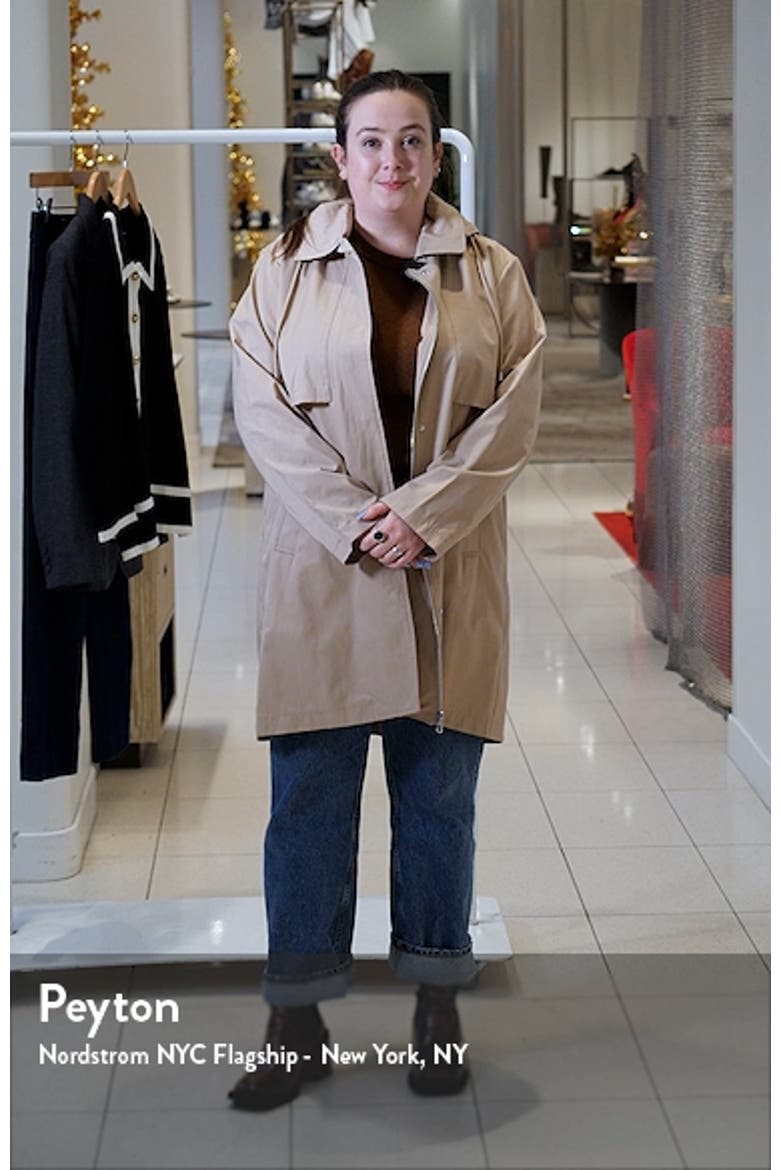 Rain Coat with Removable Hood video