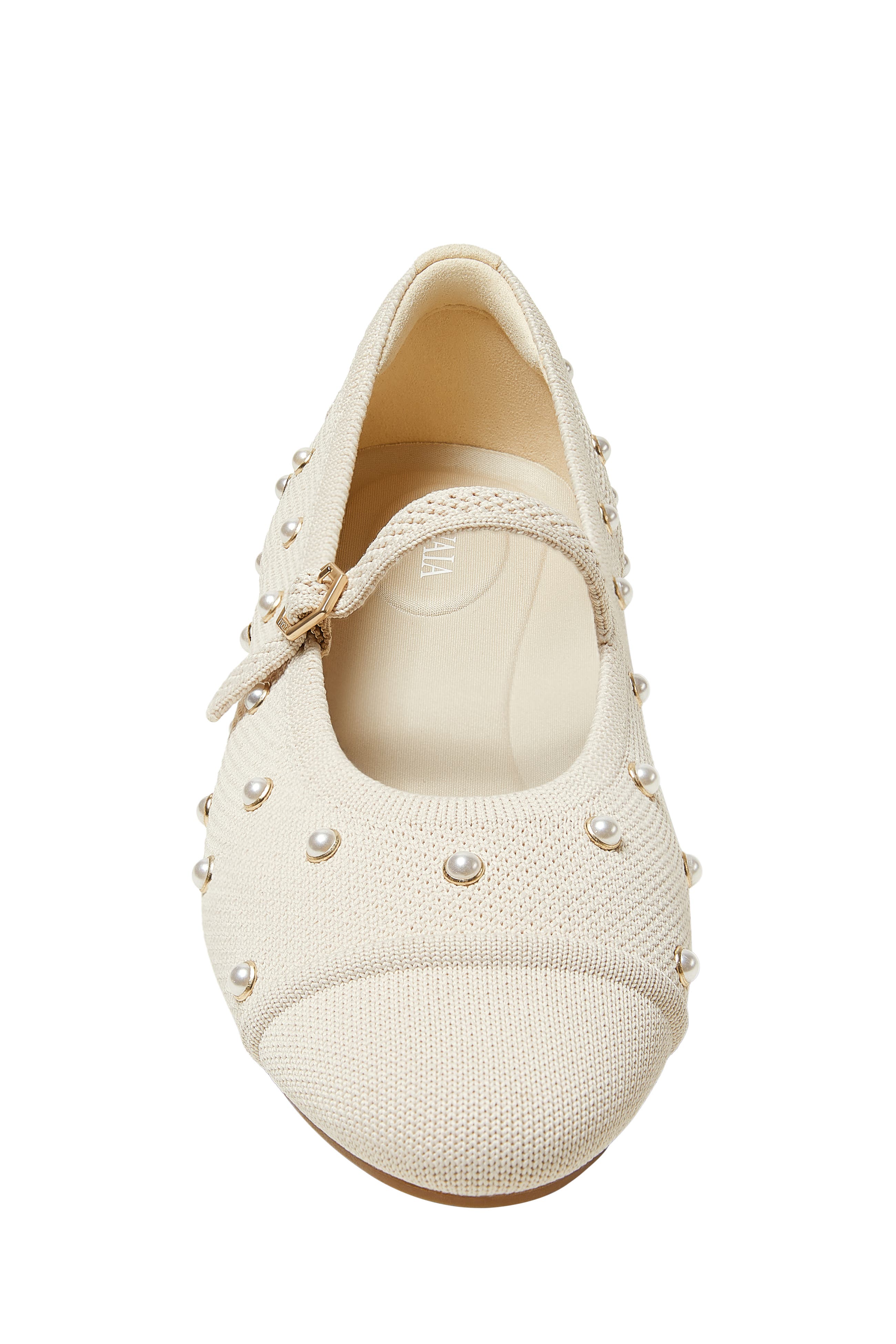 Tamia Almond-Toe Mary-Jane AdaptAll, Alternate, color, Cream Ivory Pearls