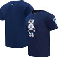 PRO STANDARD Men's Pro Standard Deep Sea Blue Seattle Kraken Mascot T-Shirt