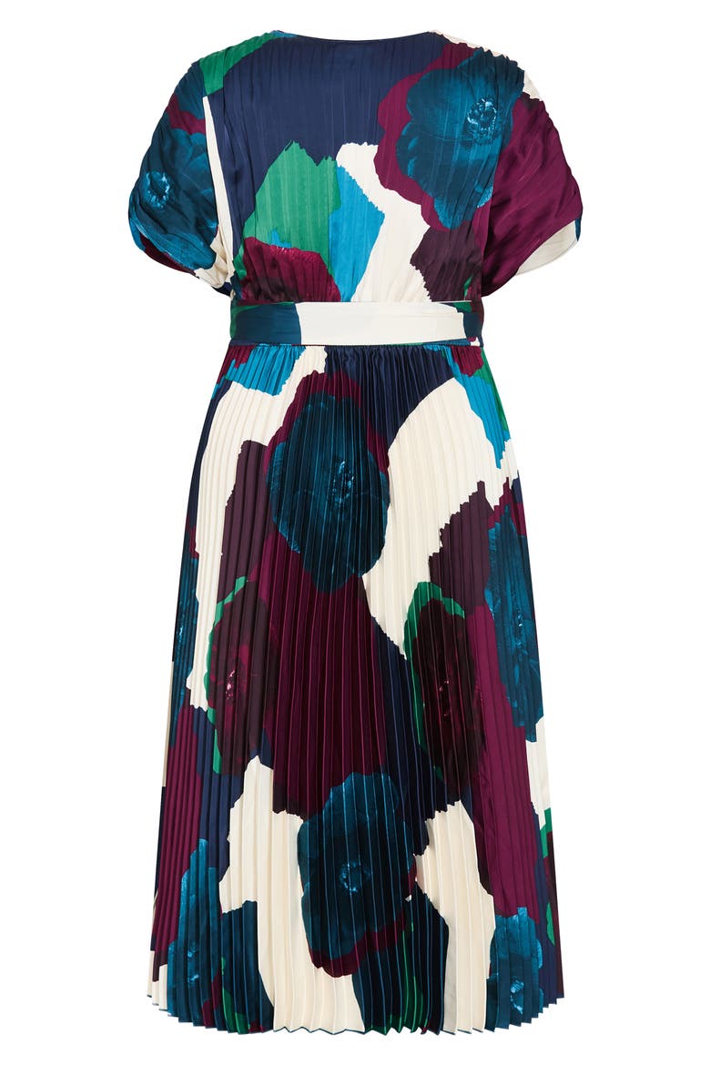 Hailey Abstract Print Maxi Dress, Alternate, color, ABSTRACT FLORAL