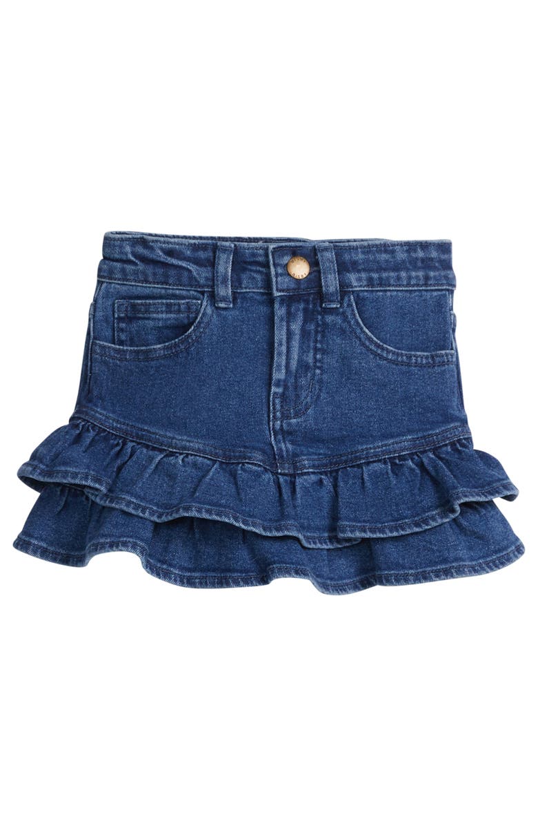 BISBY Kids' Denim Mini Skirt, Alternate, color, 